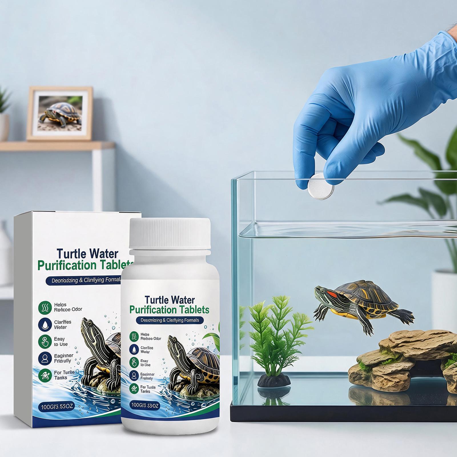 Water Purification Tablet - Akvaryum Su Arıtma Tabletleri Profesyonel Yüksek