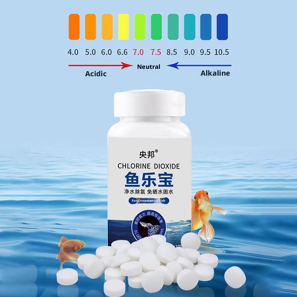 Water Purification Tablet - Su Arıtma Tabletleri Çevre Dostu Akvaryum