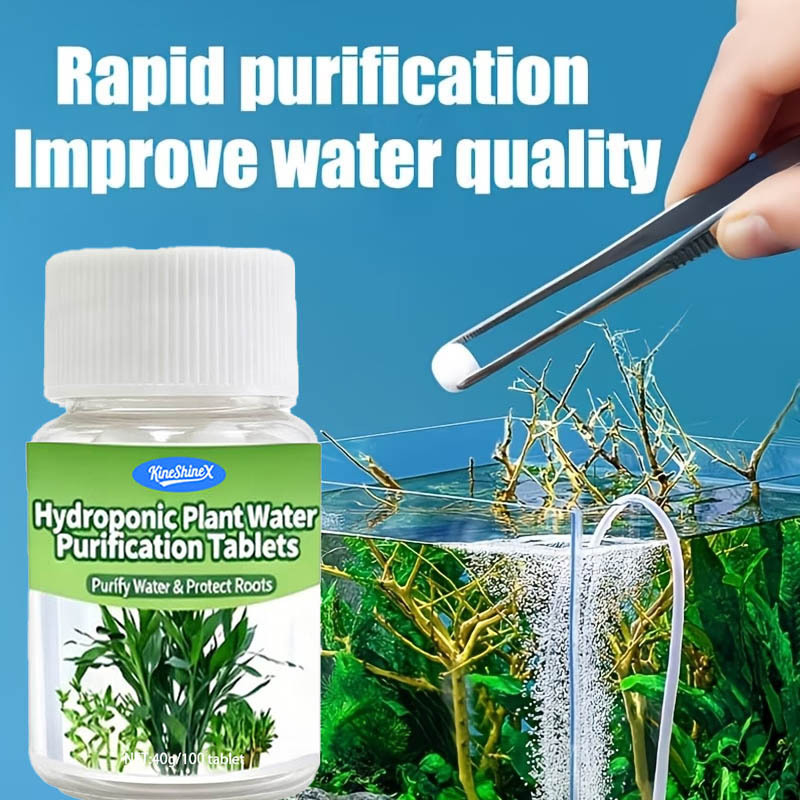 Water Purification Tablet - Hidroponik Su Arıtma Tabletleri - Akvaryumlar,
