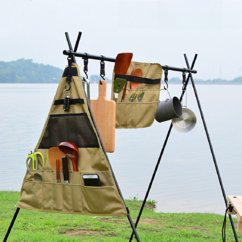 Camping Cooking Utensils Storage - Kamp Mutfak Depolama Düzenleyici Asılı Gereç