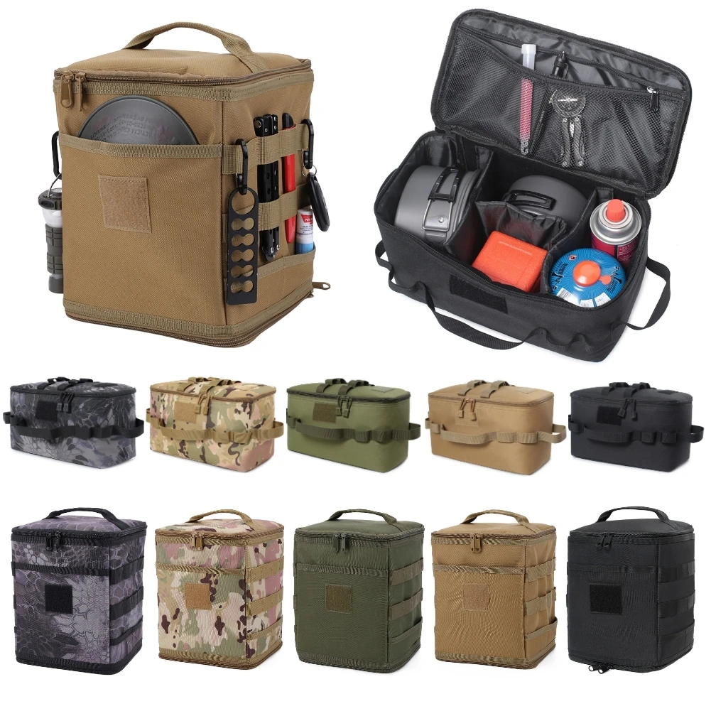 Camping Cooking Utensils Storage - Taktik Kılıfı Kamp saklama çantası Pişirme