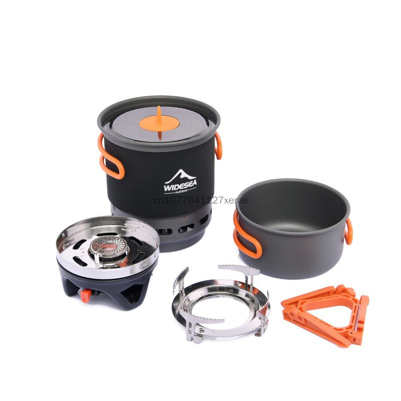 Camping Cooking Cup - Isı Eşanjörlü Kamp Pişirme Sistemi Açık