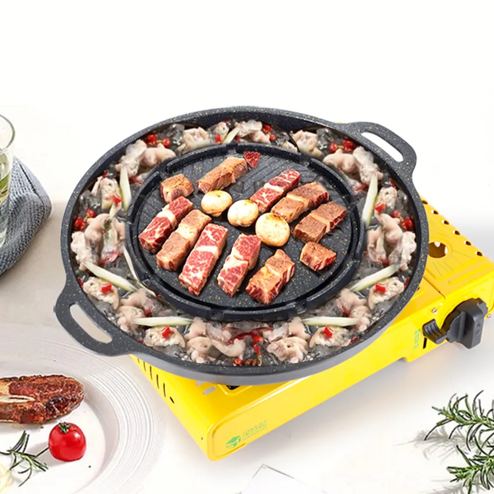Camping Cooking All In One - Açık Hava Kamp Tenceresi Izgara Yapma