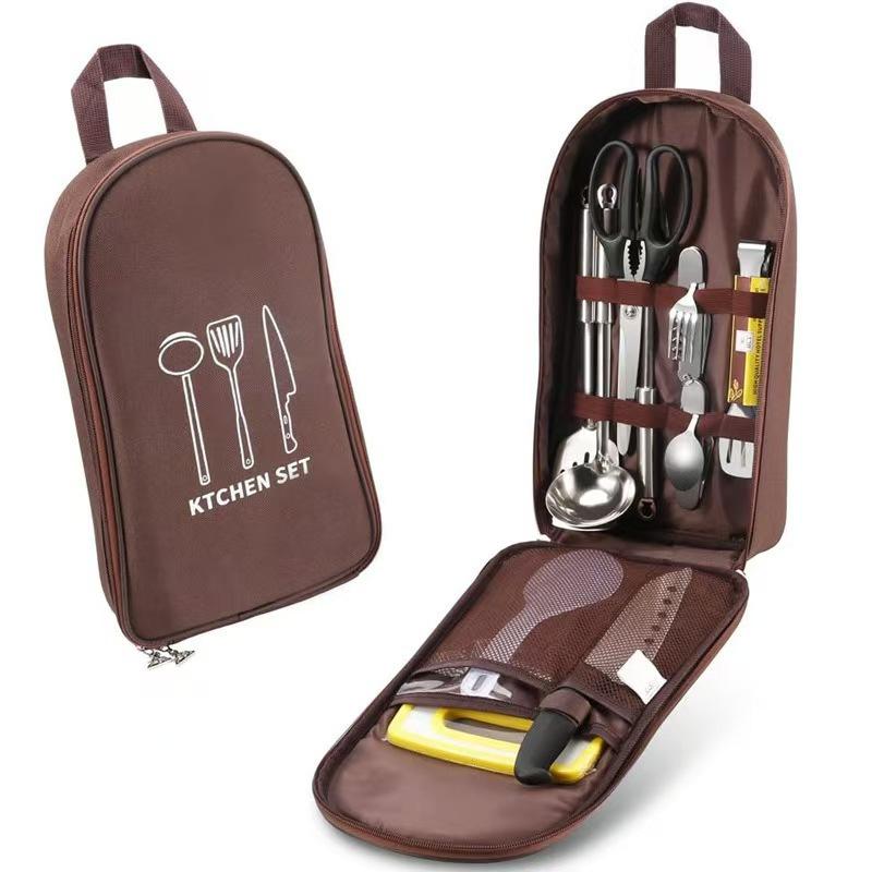 Camping Cooking Utensils Storage - Kamp Gereçleri Organizatör Çantası Açık Hava