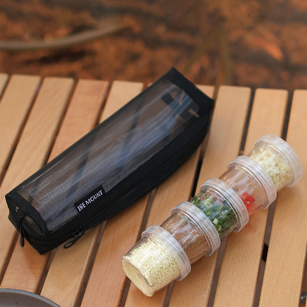 Camping Cooking Set With Bag - Kamp Baharat Seti Saklama Çantası 5