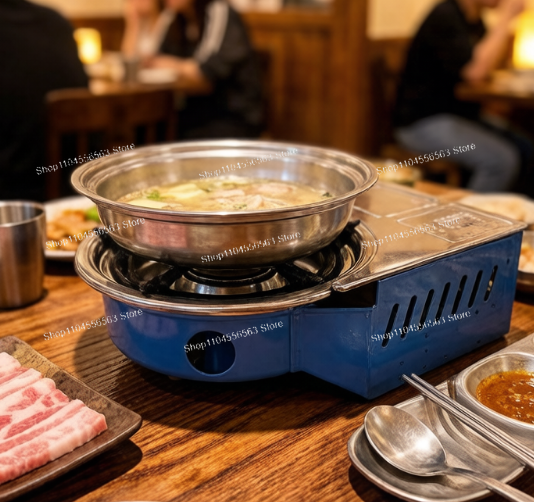 Camping Cooking Gas Canister - Taşınabilir Gazlı Ocak, Kore Barbeküsü için