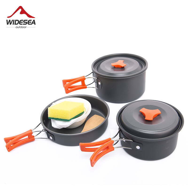 Camping Cooking All In One - Widesea kamp açık TENCERE SETİ sofra