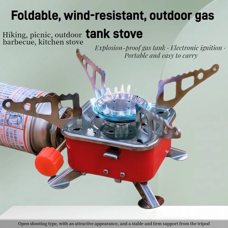 Camping Cooking Ovens - Açık Hava Mini Kare Ocak Kamp