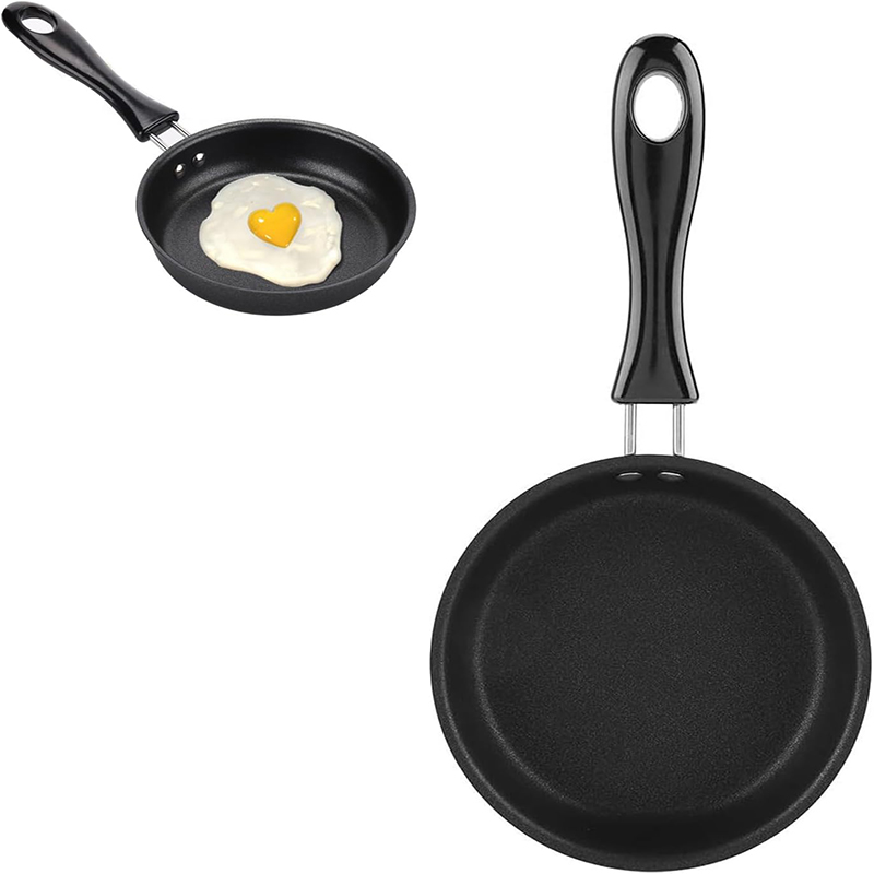 Camping Cooking Without Gas - Mini kızartma tavası yapışmaz küçük kızartma