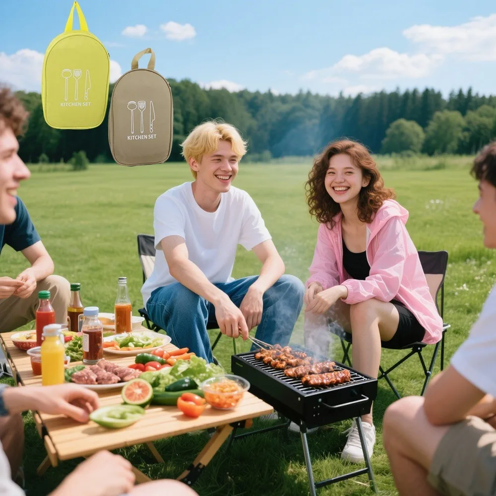 Kamp için Yemek Pişirme Gereçl - Camping Cooking Utensils Storage incelemesi ve fiyatı