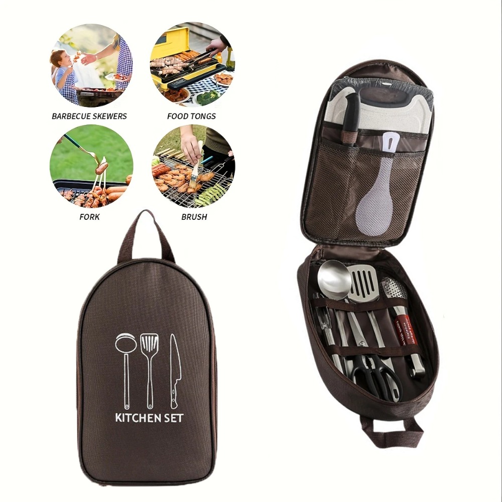 Taşınabilir Açık Hava Pişirme  - Camping Cooking Utensils Storage incelemesi ve fiyatı