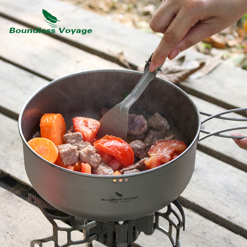 Sınırsız Voyage Titanyum Vapur - Camping Cooking Pot Set incelemesi ve fiyatı
