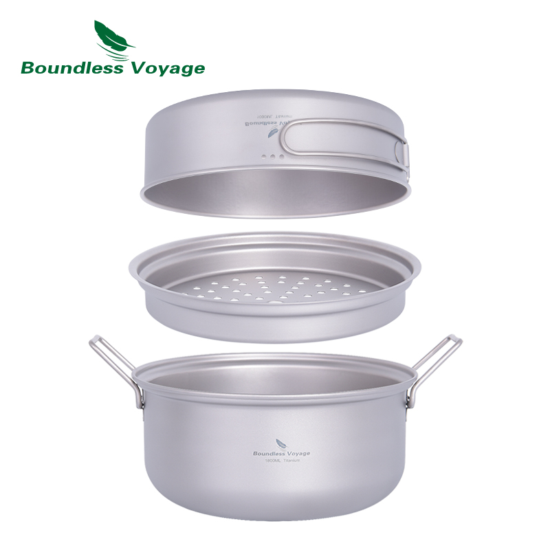 Sınırsız Voyage Titanyum Vapur - Camping Cooking Pot Set incelemesi ve fiyatı