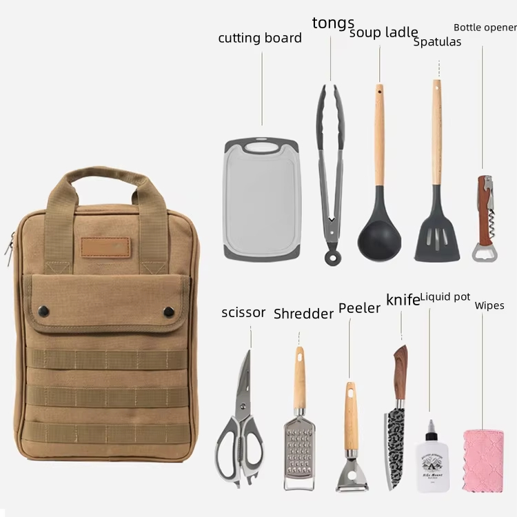 Kamp Pişirme Gereçleri Aksesua - Camping Cooking Set With Bag incelemesi ve fiyatı