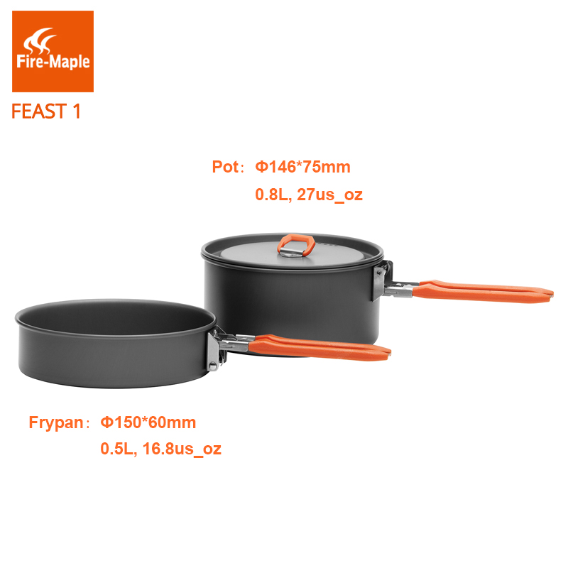 Yangın akçaağaç Feast 1 açık k - Camping Cooking Pot Set incelemesi ve fiyatı