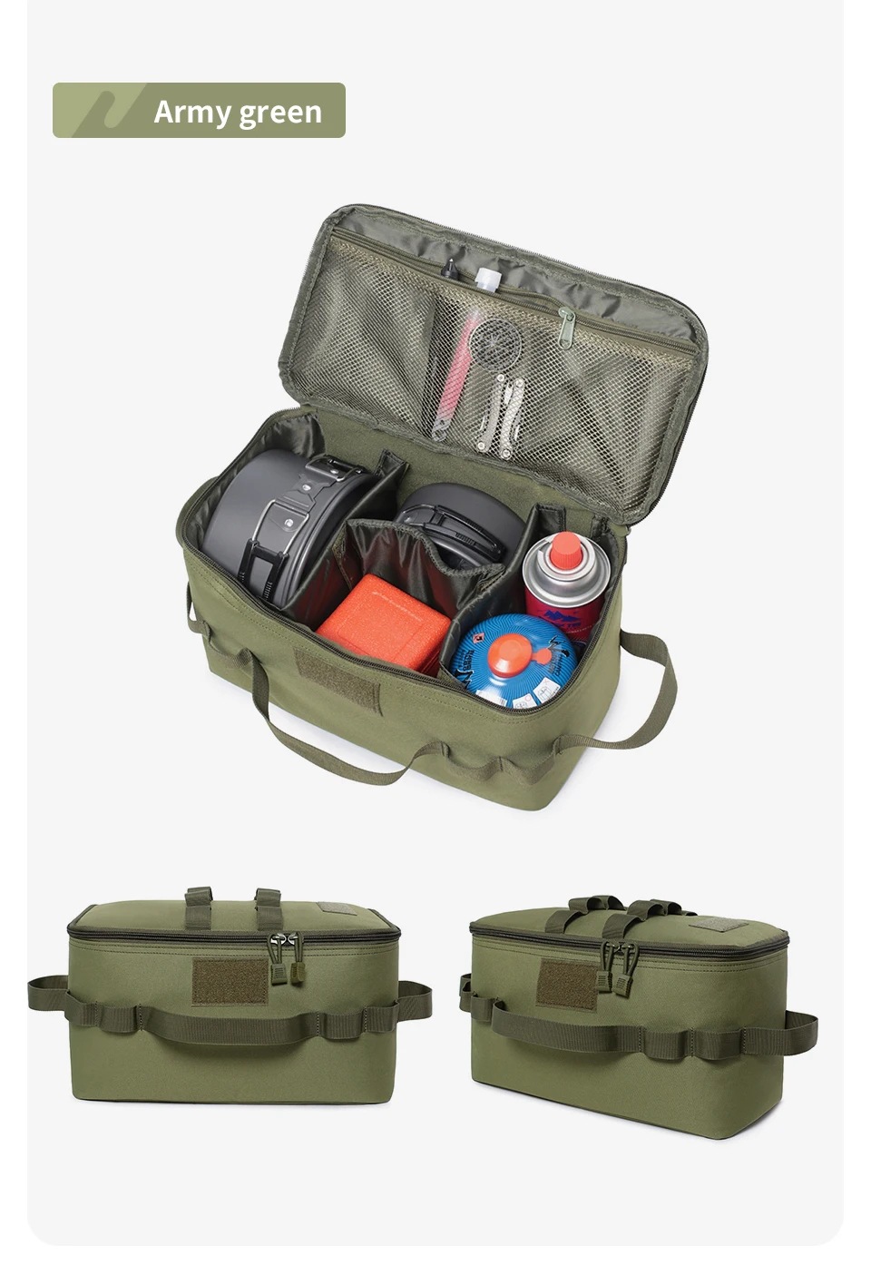 Açık Hava Kamp Gaz Tüpü Saklam - Camping Cooking Set With Bag incelemesi ve fiyatı