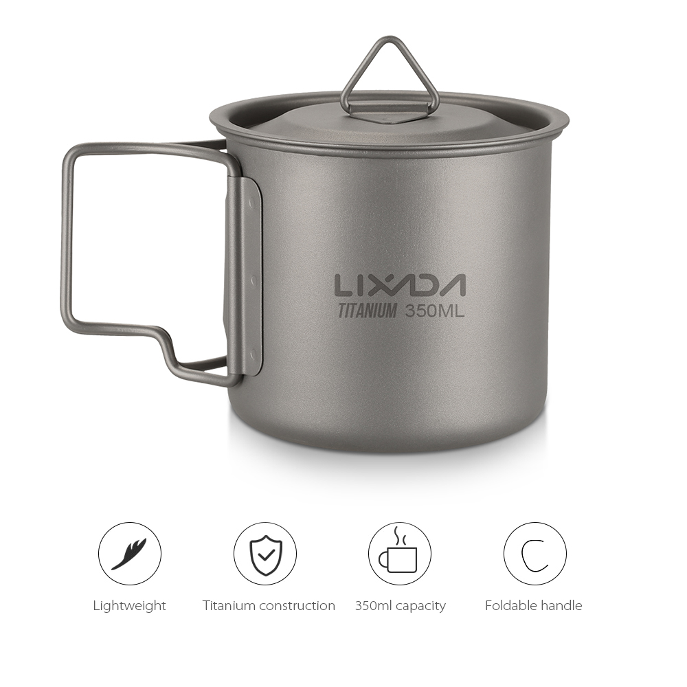 Ultralight Titanyum Bardak Açı - Camping Cooking Cup incelemesi ve fiyatı