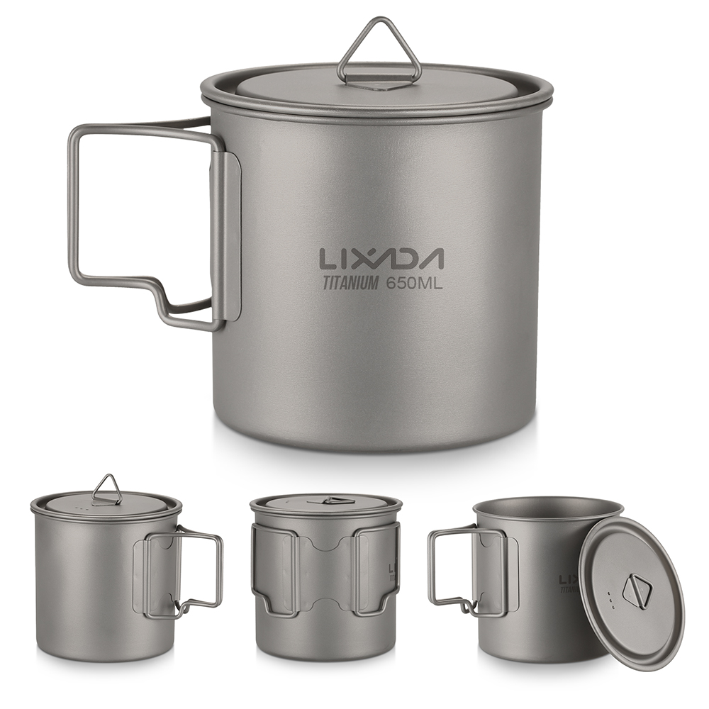 Ultralight Titanyum Bardak Açı - Camping Cooking Cup incelemesi ve fiyatı