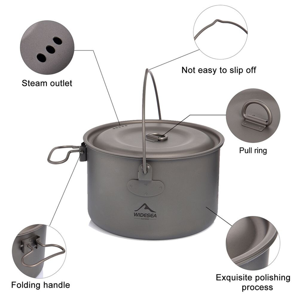 Widesea kamp sofra titanyum te - Camping Cooking Utensils Storage incelemesi ve fiyatı