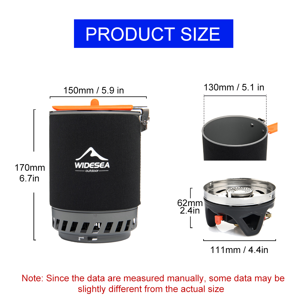 Widesea Kamp Pişirme Sistemi,  - Camping Cooking Pot Set incelemesi ve fiyatı