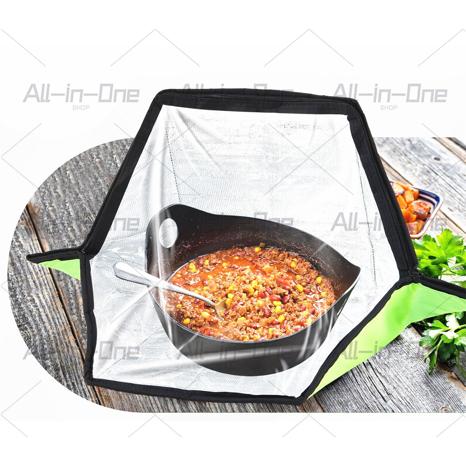 Taşınabilir Güneş Enerjili Fır - Camping Cooking Ovens incelemesi ve fiyatı
