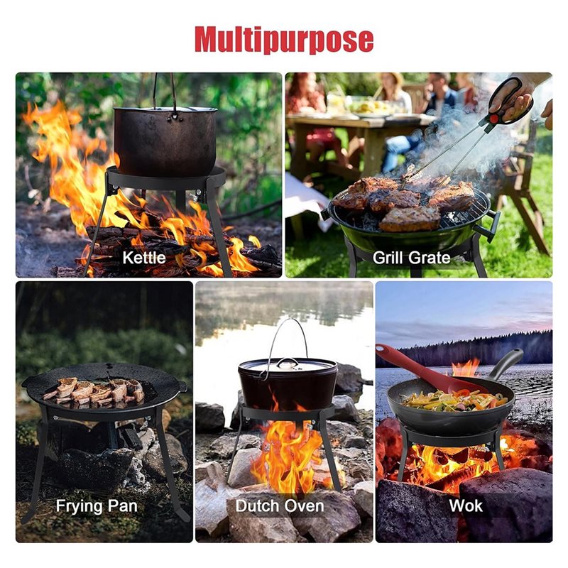 A02F-Taşınabilir Katlanır Mang - Camping Cooking Over Fire incelemesi ve fiyatı