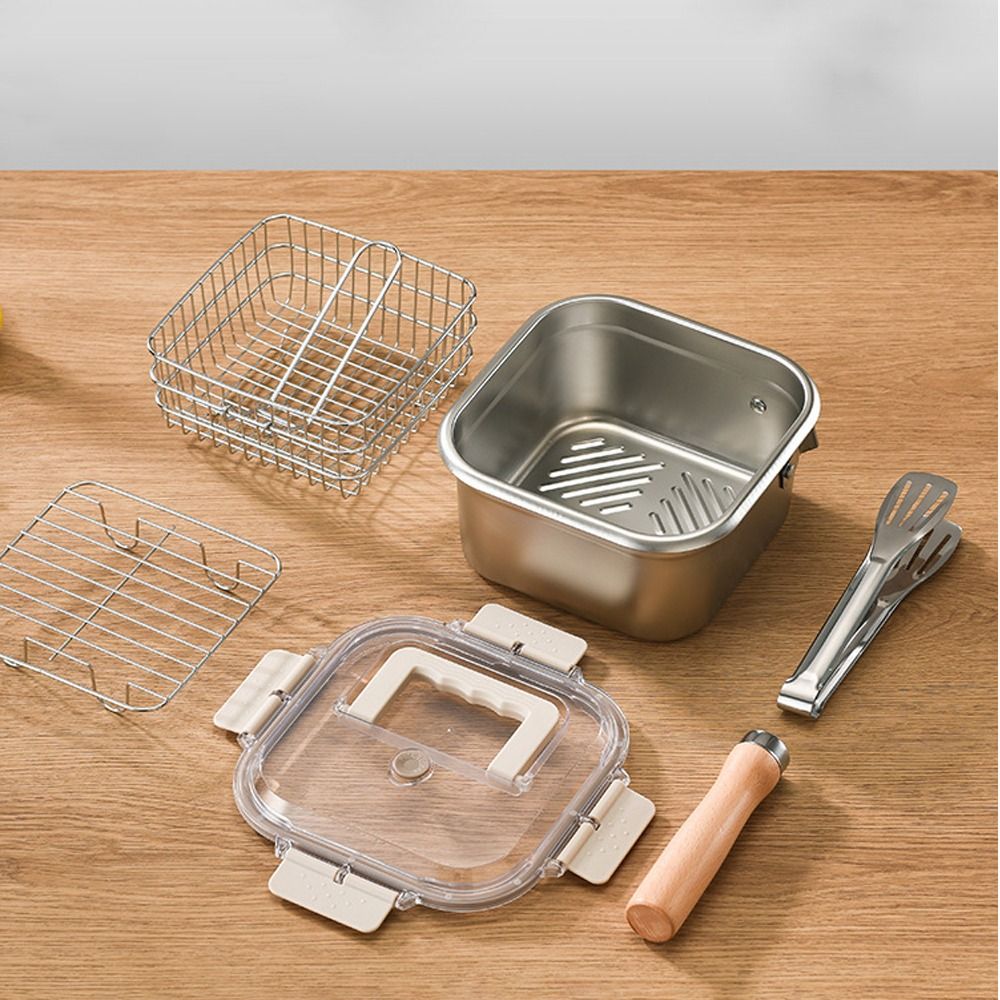 Taşınabilir Paslanmaz Çelik Kı - Camping Cooking Utensils Storage incelemesi ve fiyatı