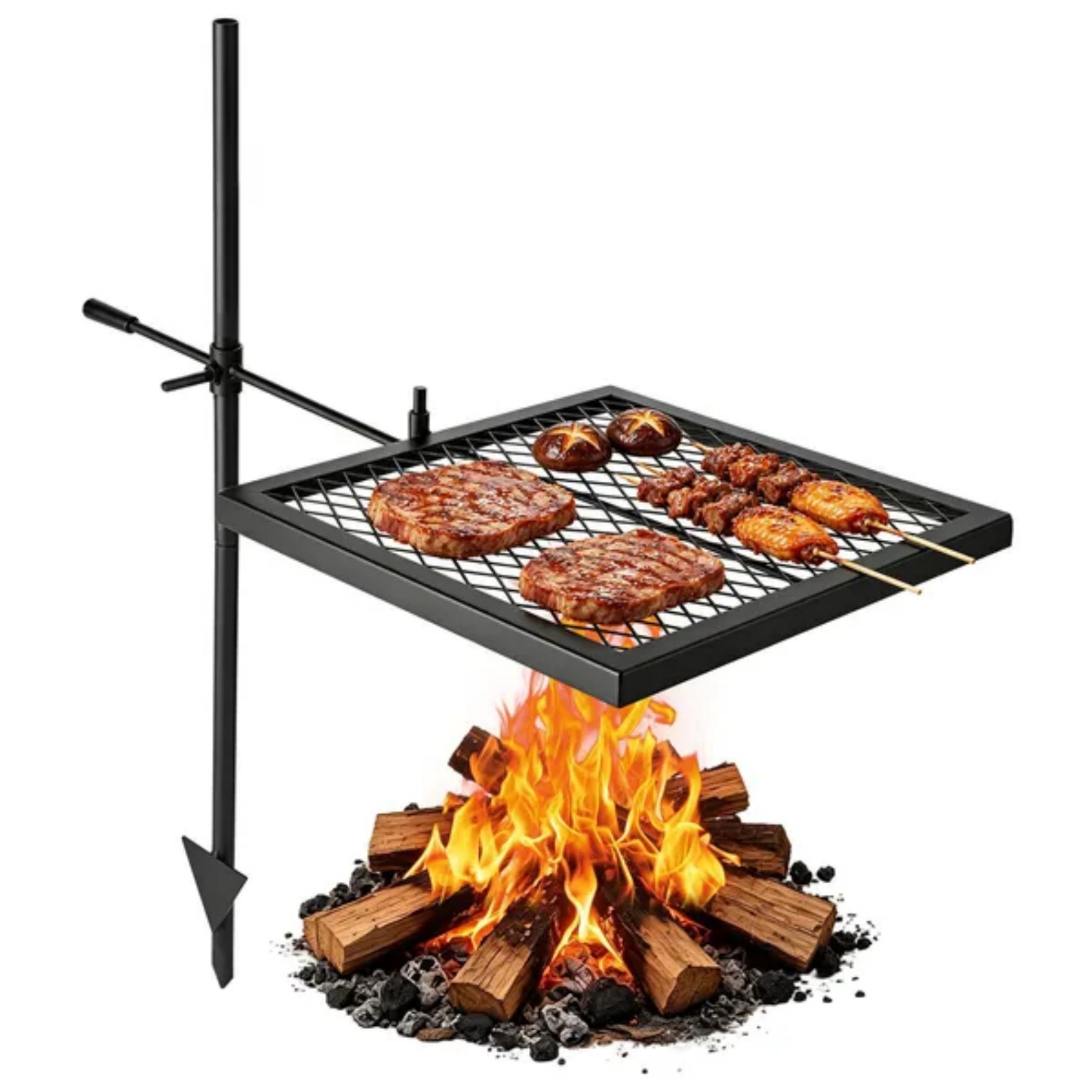 Ağır Hizmet Tipi Döner Kamp At - Camping Cooking Over Fire incelemesi ve fiyatı