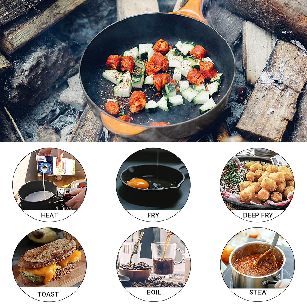 Açık pişirme 3-4 kişi piknik s - Camping Cooking Set With Bag incelemesi ve fiyatı