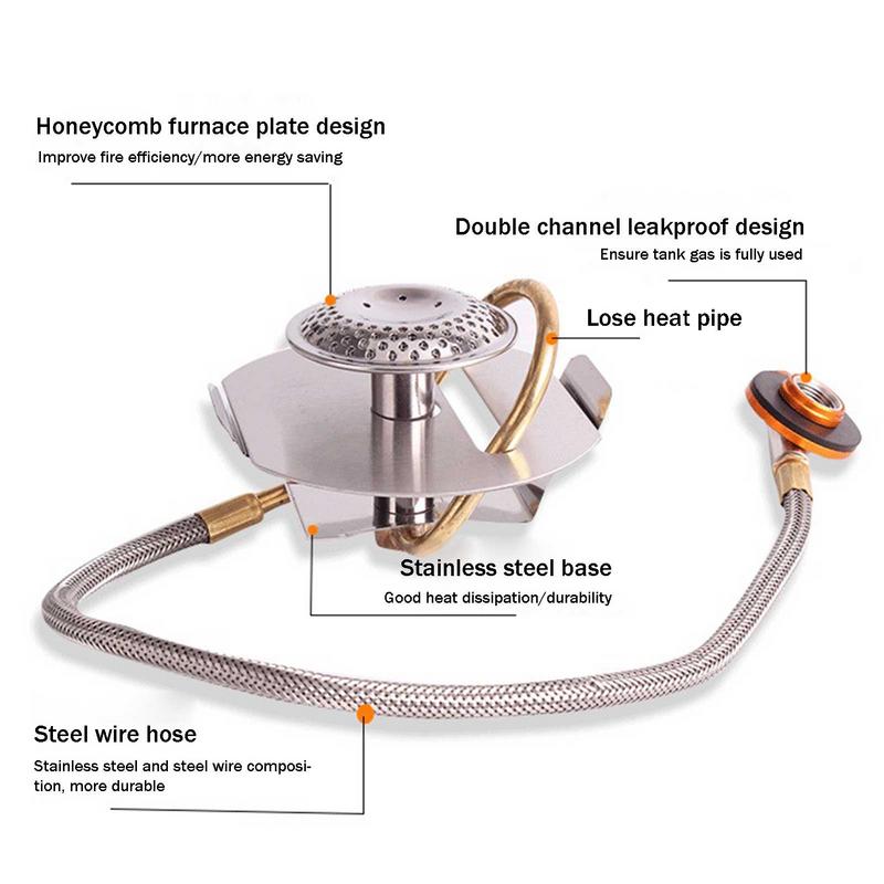 Açık kamp gaz sobası 3200W pas - Camping Cooking Hob incelemesi ve fiyatı