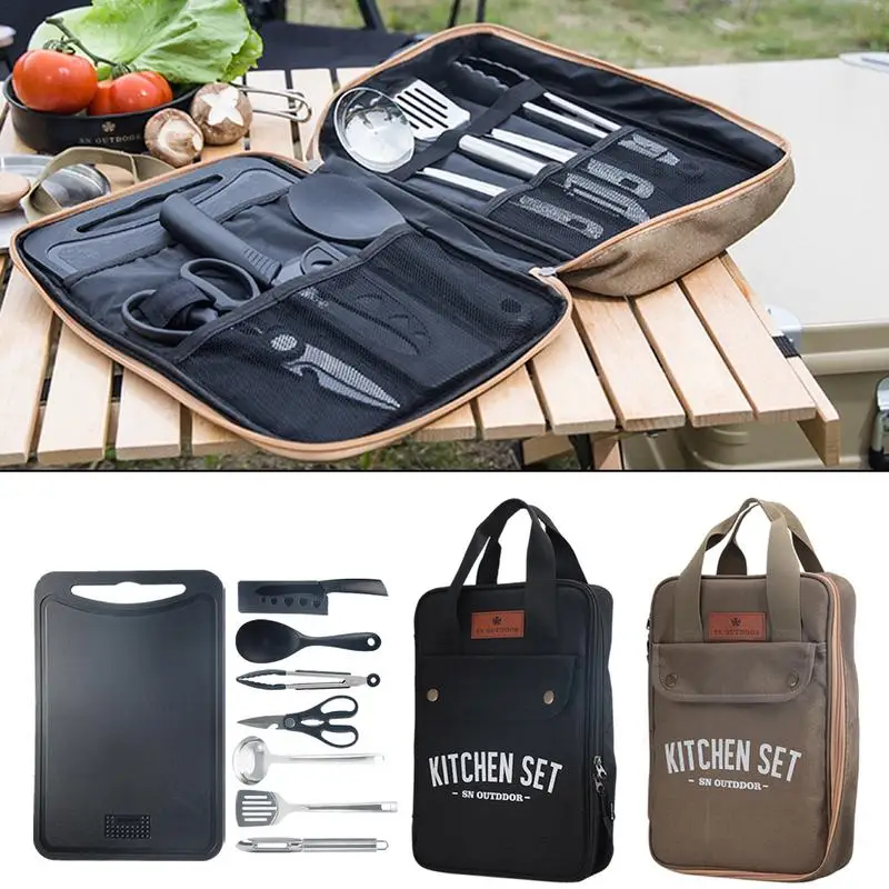 8 adet Kamp Mutfak Tencere Set - Camping Cooking All In One incelemesi ve fiyatı