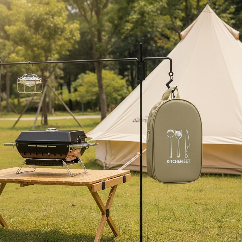 Açık Hava Pişirme Çantası Kamp - Camping Cooking Utensils Storage incelemesi ve fiyatı