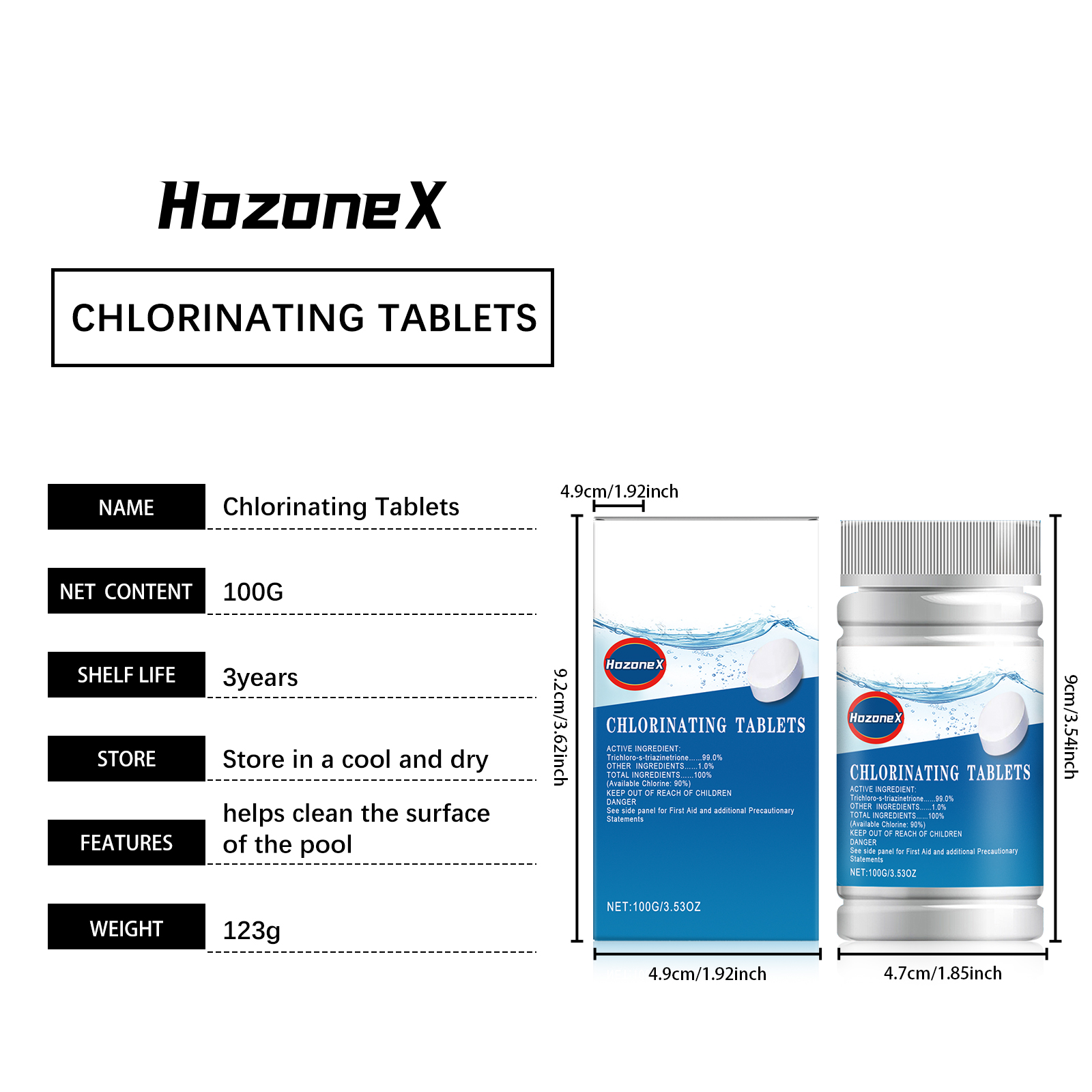 100g Yüzme Havuzu Temizleme Ef - Water Purification Tablet incelemesi ve fiyatı