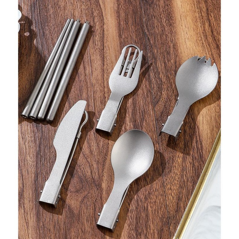 Titanyum Katlanabilir Gereç Se - Camping Cooking Set Lightweight incelemesi ve fiyatı