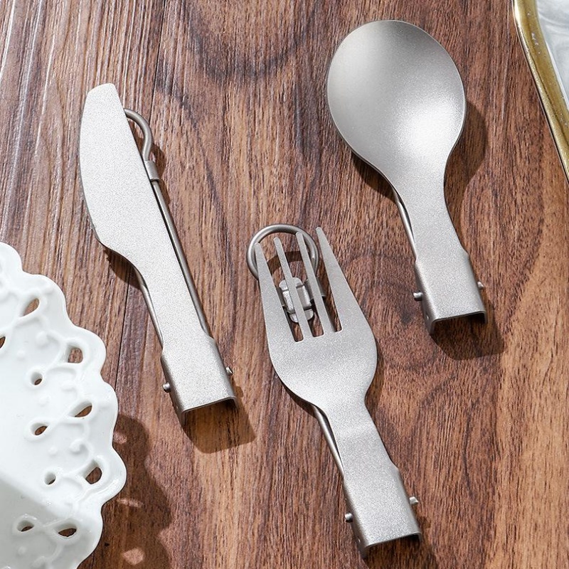 Titanyum Katlanabilir Gereç Se - Camping Cooking Set Lightweight incelemesi ve fiyatı