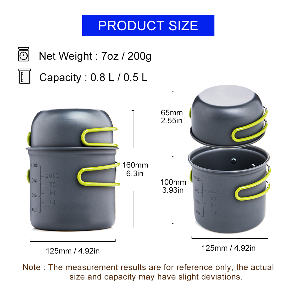 Widesea Ultralight Kamp Pişirm - Camping Cooking Pot Set incelemesi ve fiyatı