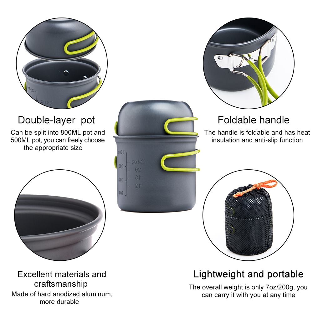 Widesea Ultralight Kamp Pişirm - Camping Cooking Pot Set incelemesi ve fiyatı