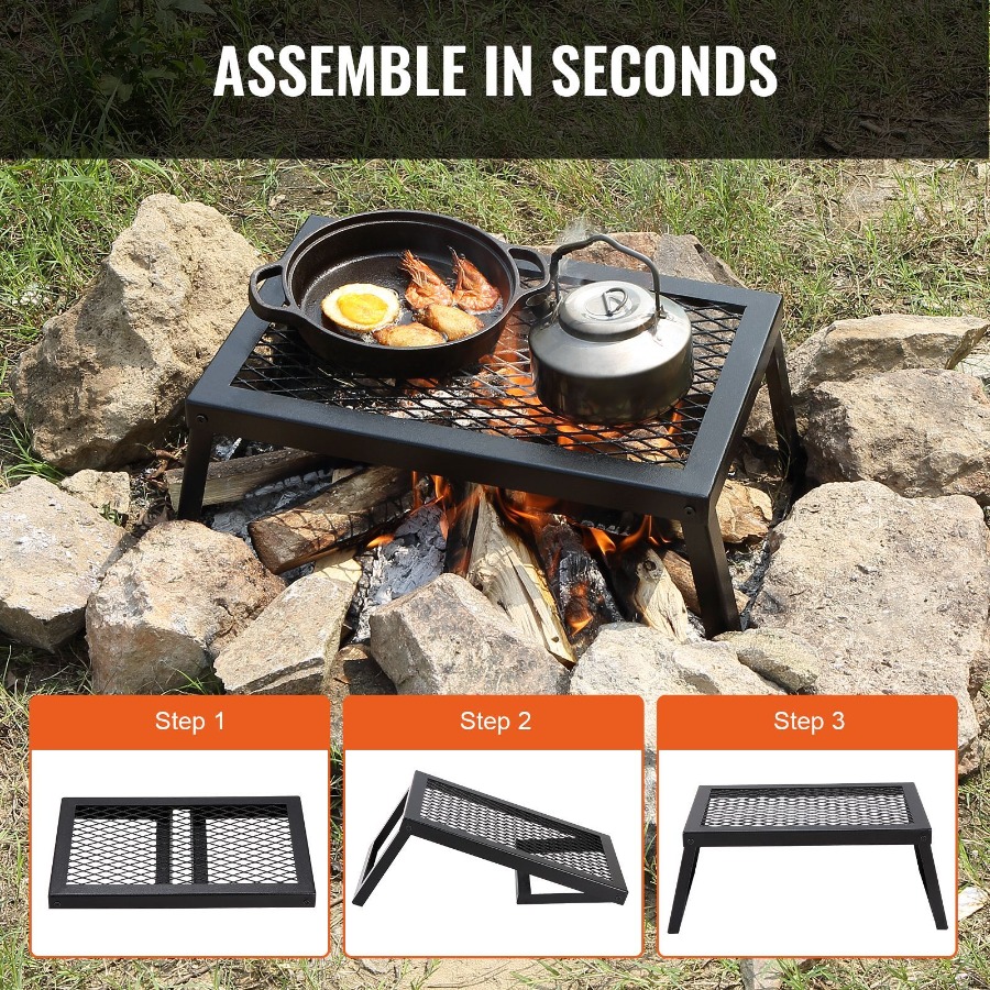 Katlanabilir Kamp Ateşi Izgara - Camping Cooking Over Fire incelemesi ve fiyatı