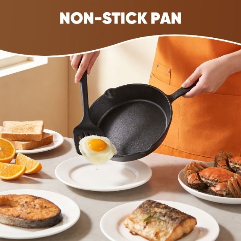 3 Parça Dökme Demir Tava Seti  - Camping Cooking Without Gas incelemesi ve fiyatı
