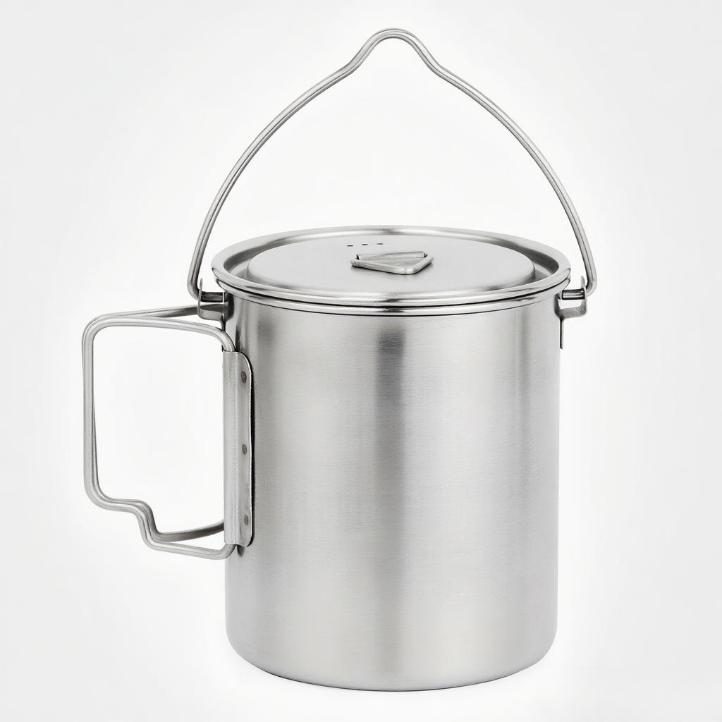 750 ml Paslanmaz Çelik Tencere - Camping Cooking Cup incelemesi ve fiyatı