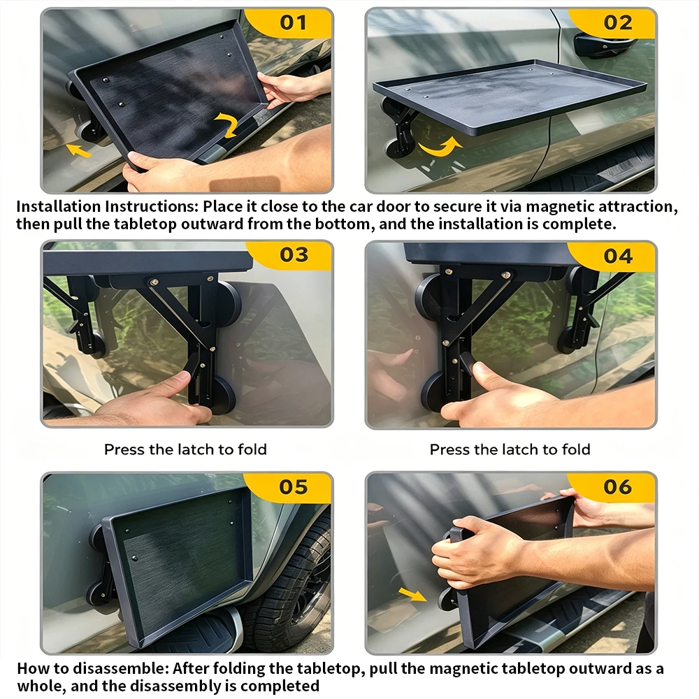Taşınabilir Araba Yan Kapı Asm - Camping Cooking Accessories incelemesi ve fiyatı