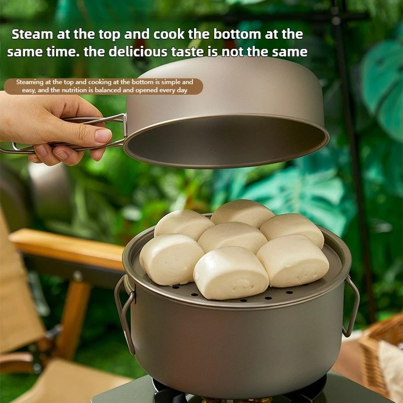 Titanyum Açık Pot Seti Piknik  - Camping Cooking Set Lightweight incelemesi ve fiyatı
