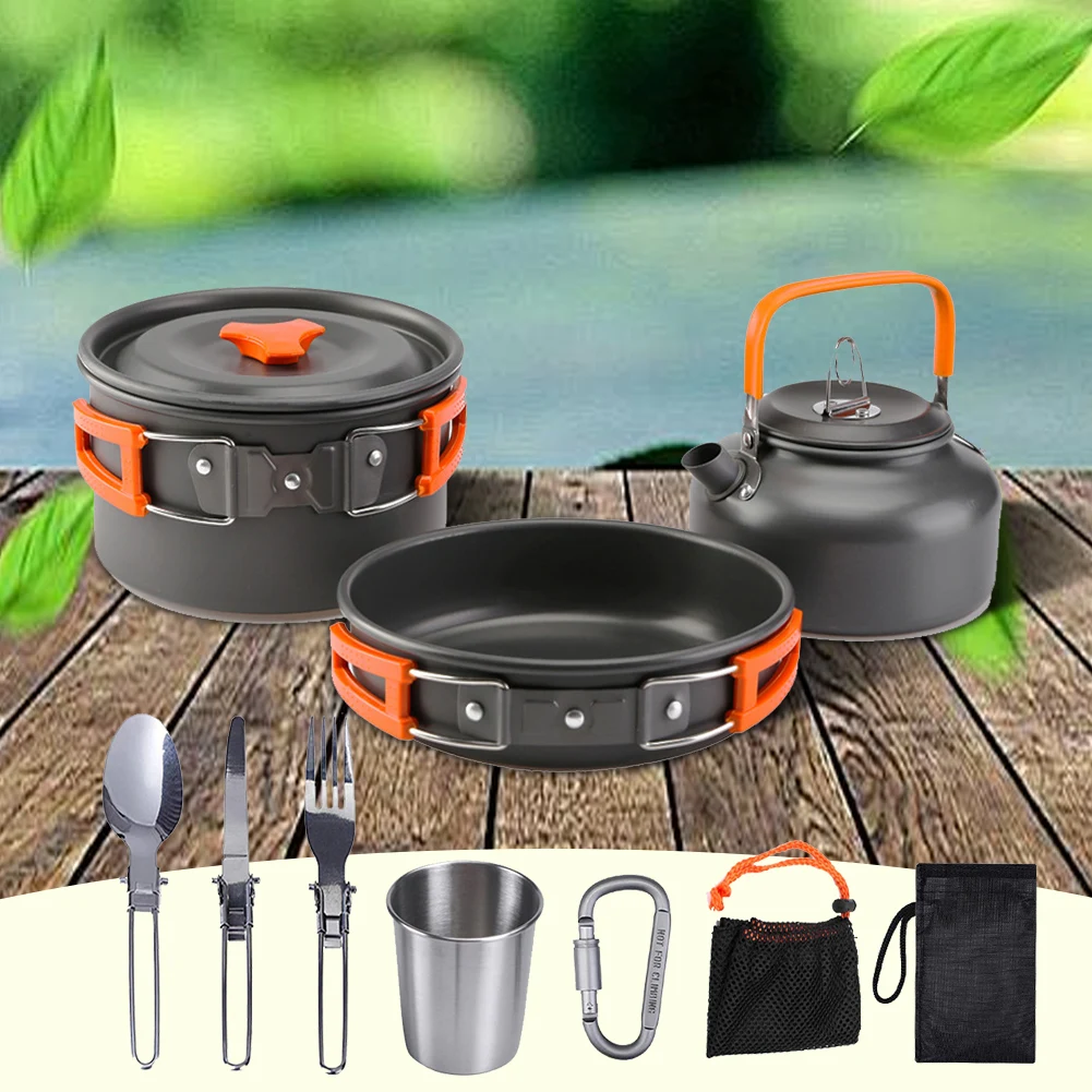 Kamp Tencere Seti Su Isıtıcısı - Camping Cooking Set Lightweight incelemesi ve fiyatı