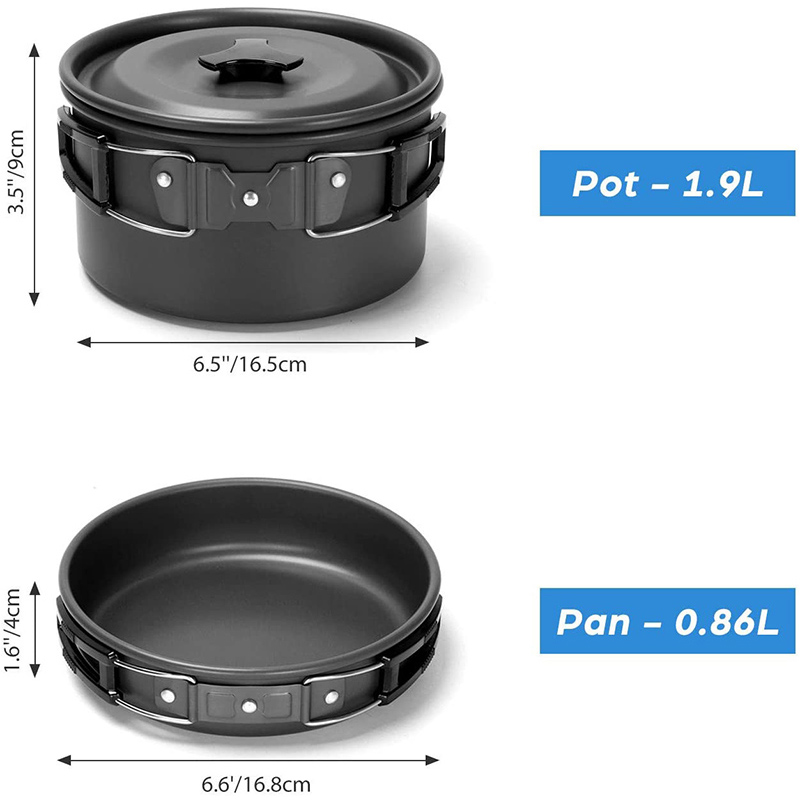 1 takım açık hava tencere tava - Camping Cooking Cup incelemesi ve fiyatı
