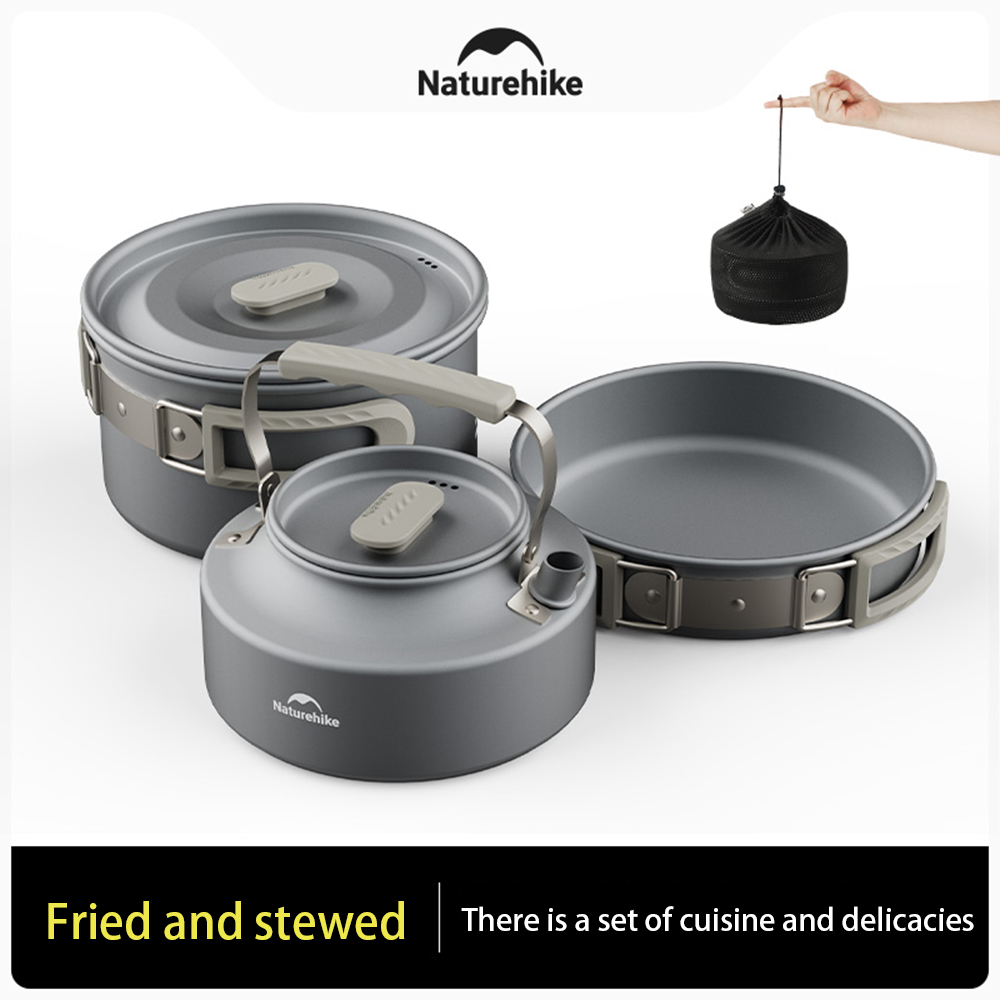 Naturehike Açık Pot Seti, Kamp - Camping Cooking Pot Set incelemesi ve fiyatı