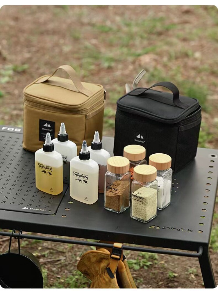 Baharat şişesi seti taşınabili - Camping Cooking Set With Bag incelemesi ve fiyatı